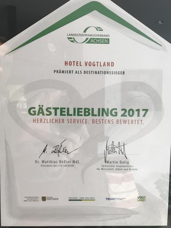 Hotel Vogtland Bad Elster Dış mekan fotoğraf